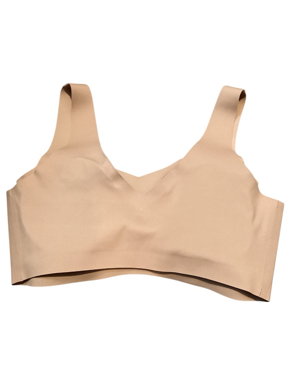 Honeylove LiftWear V Neck Bra Style LWBR0101 Nude Color Medium Wireless Pullover - Picture 6 of 8